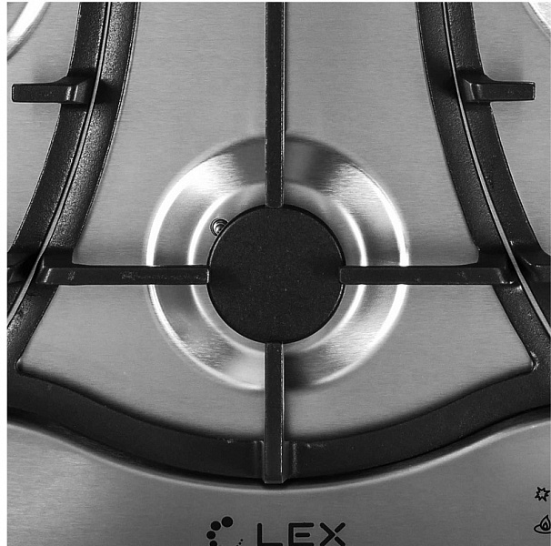 Газовая панель LEX GVS 643 IX